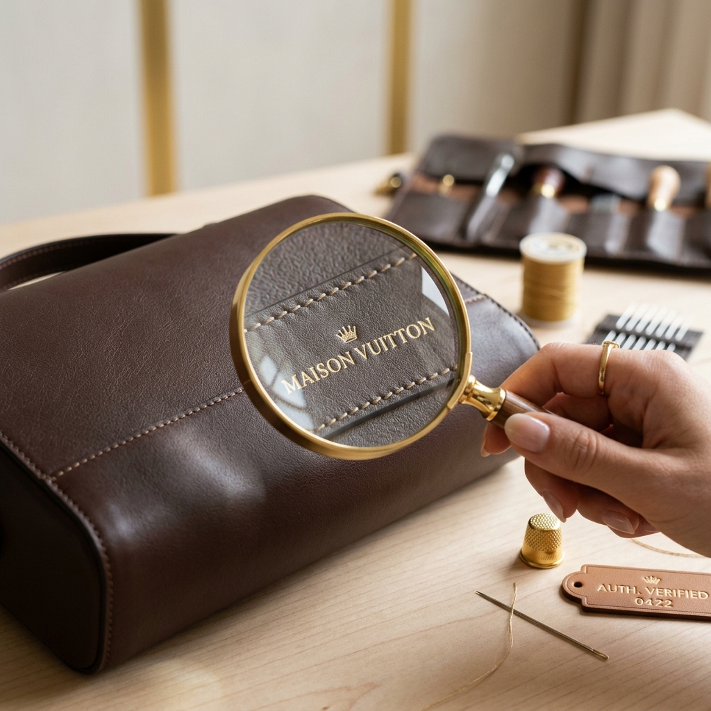 Luxury Handbag Authentication and Stitching Details