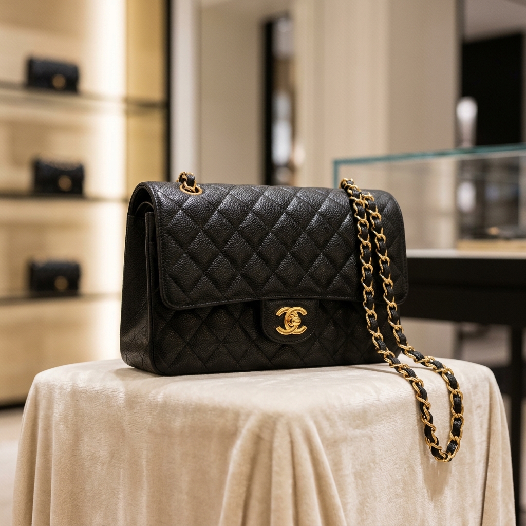 Featured Chanel Classic Flap Luxury Bag